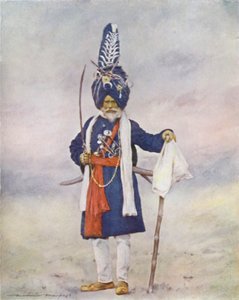 Akalis Fanatical Devotee by Mortimer Ludington Menpes